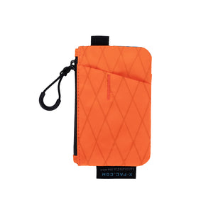 SUBTLE SIKE-C Change Card Bag 零錢卡包 - 橙藍色背面細節展示