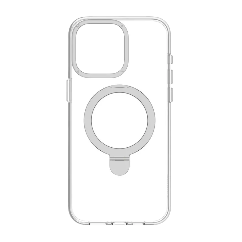 MOMAX Flip Magnetic Case Protective Ring Clear case iPhone 15系列 透明支架手機殼 MAAP23