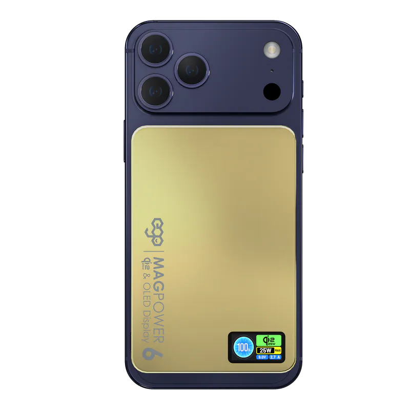 EGO MagPower 6 全球最薄 QI2.2 10000mAh 外置電 - 聖殿金限定版