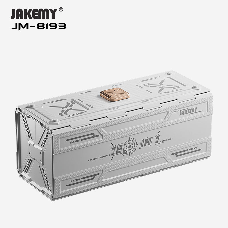 JAKEMY 180合1 CR-V 電動螺絲刀頭精密迷你工具箱 JM-8193