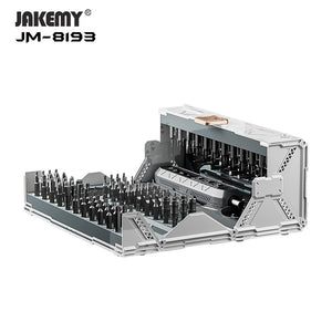 JAKEMY 180合1 CR-V 電動螺絲刀工具箱 JM-8193｜ 迷你設計輕便易攜

