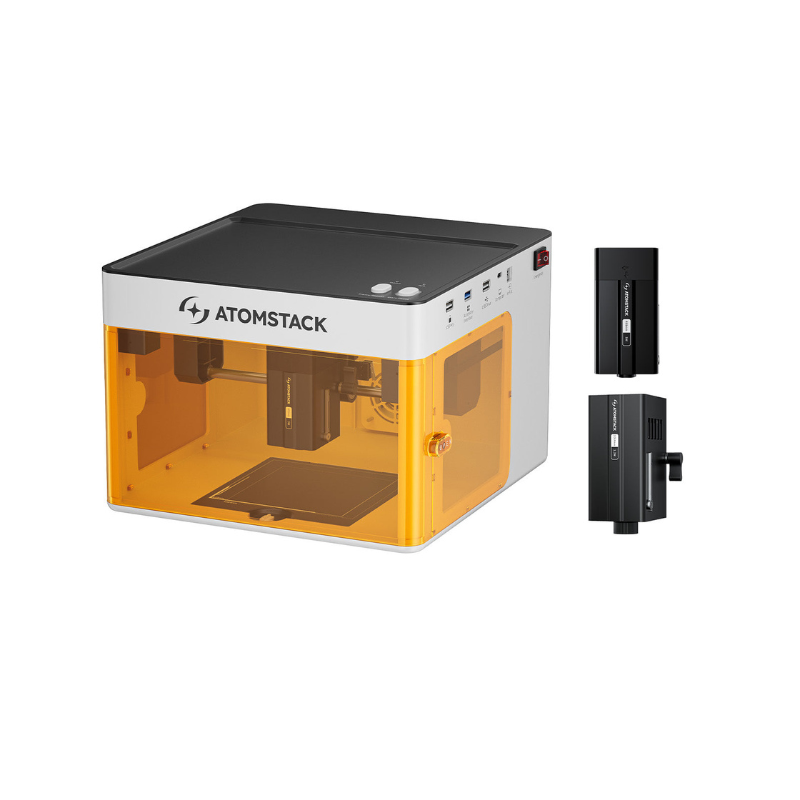 ATOMSTACK P1 陀螺儀傾斜偵測安全保護示意