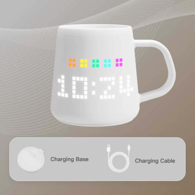 PIXELMUG P1 智能像素顯示杯配充電底座