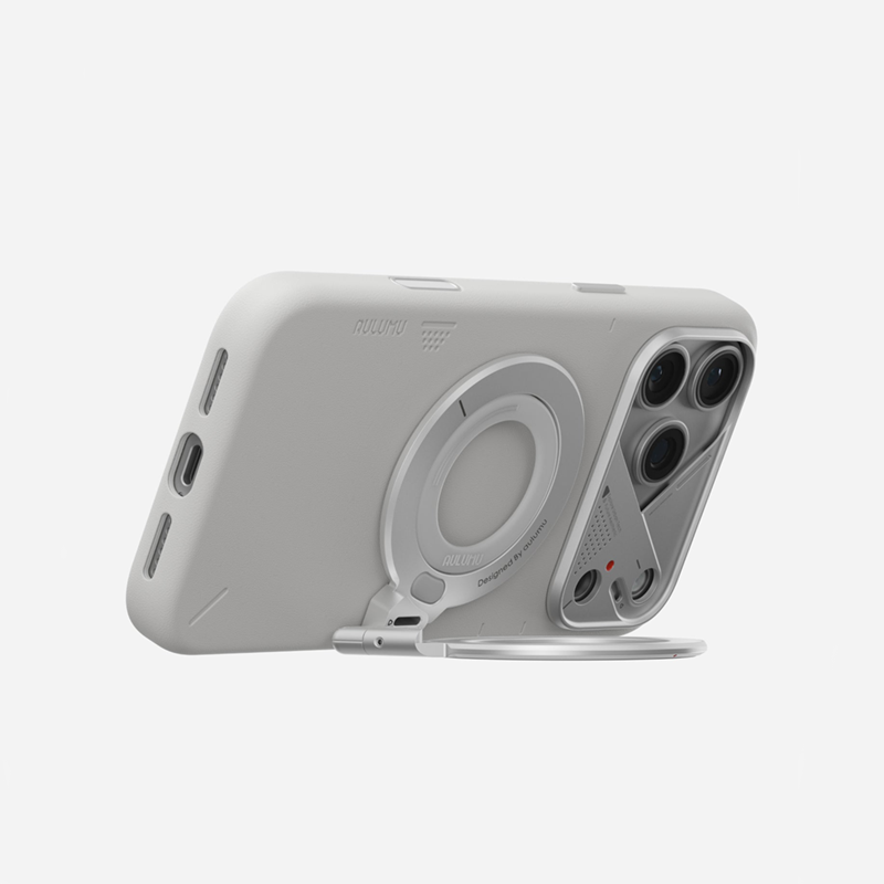 AULUMU G09 支架展示穩定雙面磁吸功能。