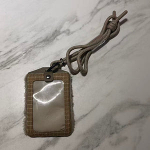BITPLAY Short Pile Badge Holder｜短版毛絨證件套 #1799 ( 陳列品/瑕疵品特價出售 )