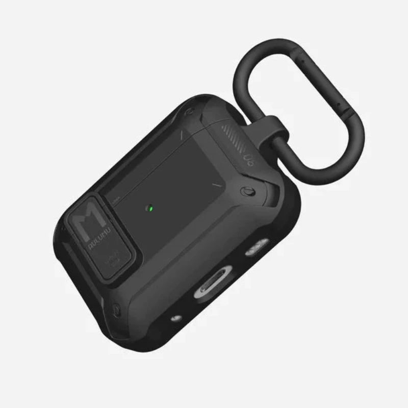AULUMU 機能風AirPods Pro耳機保護殼｜支持 Qi 認證無線充電及 Lightning 連接器充電
