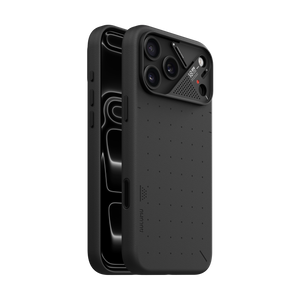 一部手機，不同的攜帶方式。AULUMU A18 專為 iPhone 18 Pro/Pro Max 打造，將未來感 PARTICLE 粒子陣列融入頂級純素皮革。搭載官方核心 DNA：Ultra-Slim 輕薄全包覆、CoolHyper 散熱技術與 MagSafe 磁吸，給您超越表面的都會機能防護。