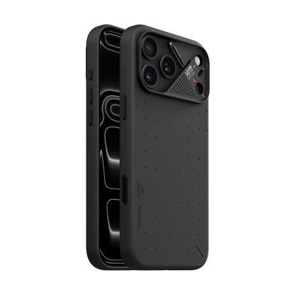 一部手機，不同的攜帶方式。AULUMU A18 專為 iPhone 18 Pro/Pro Max 打造，將未來感 PARTICLE 粒子陣列融入頂級純素皮革。搭載官方核心 DNA：Ultra-Slim 輕薄全包覆、CoolHyper 散熱技術與 MagSafe 磁吸，給您超越表面的都會機能防護。