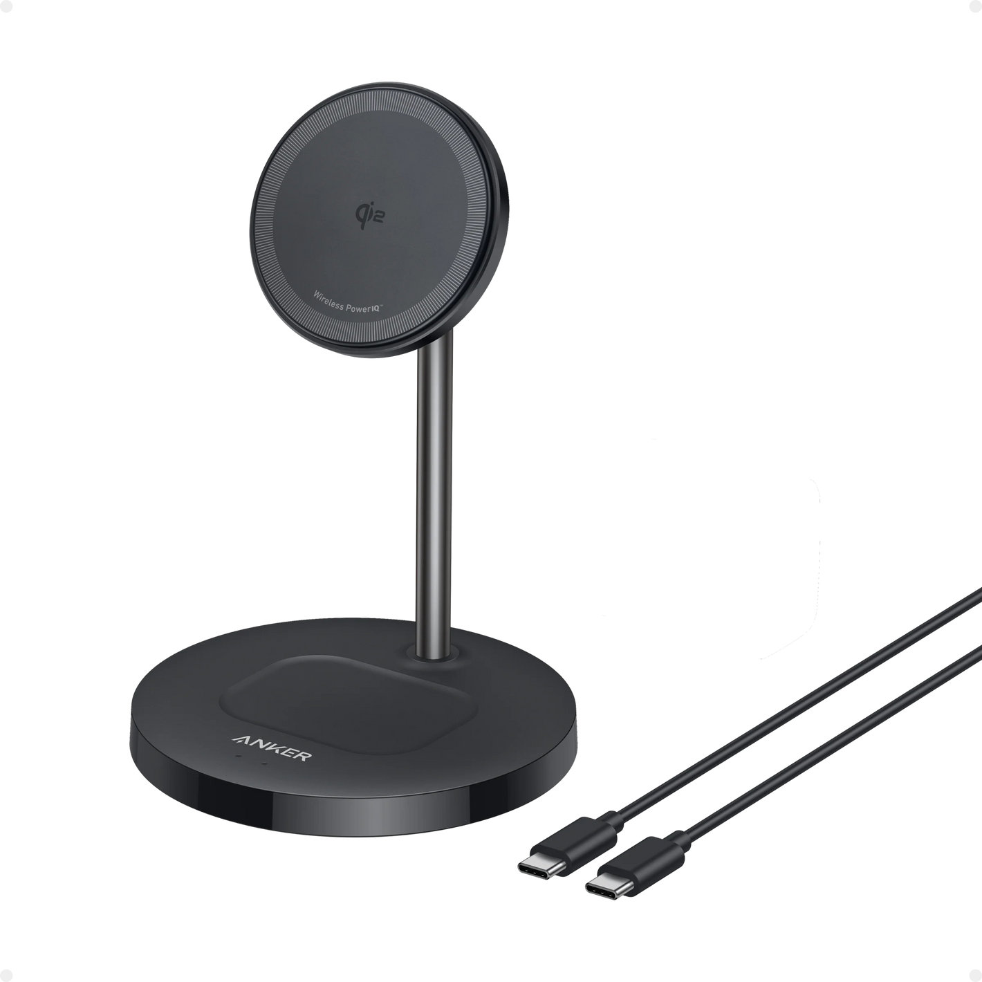ANKER 323 二合一磁吸充電支架 A2543｜二合一充電設計｜磁吸技術，穩定高效