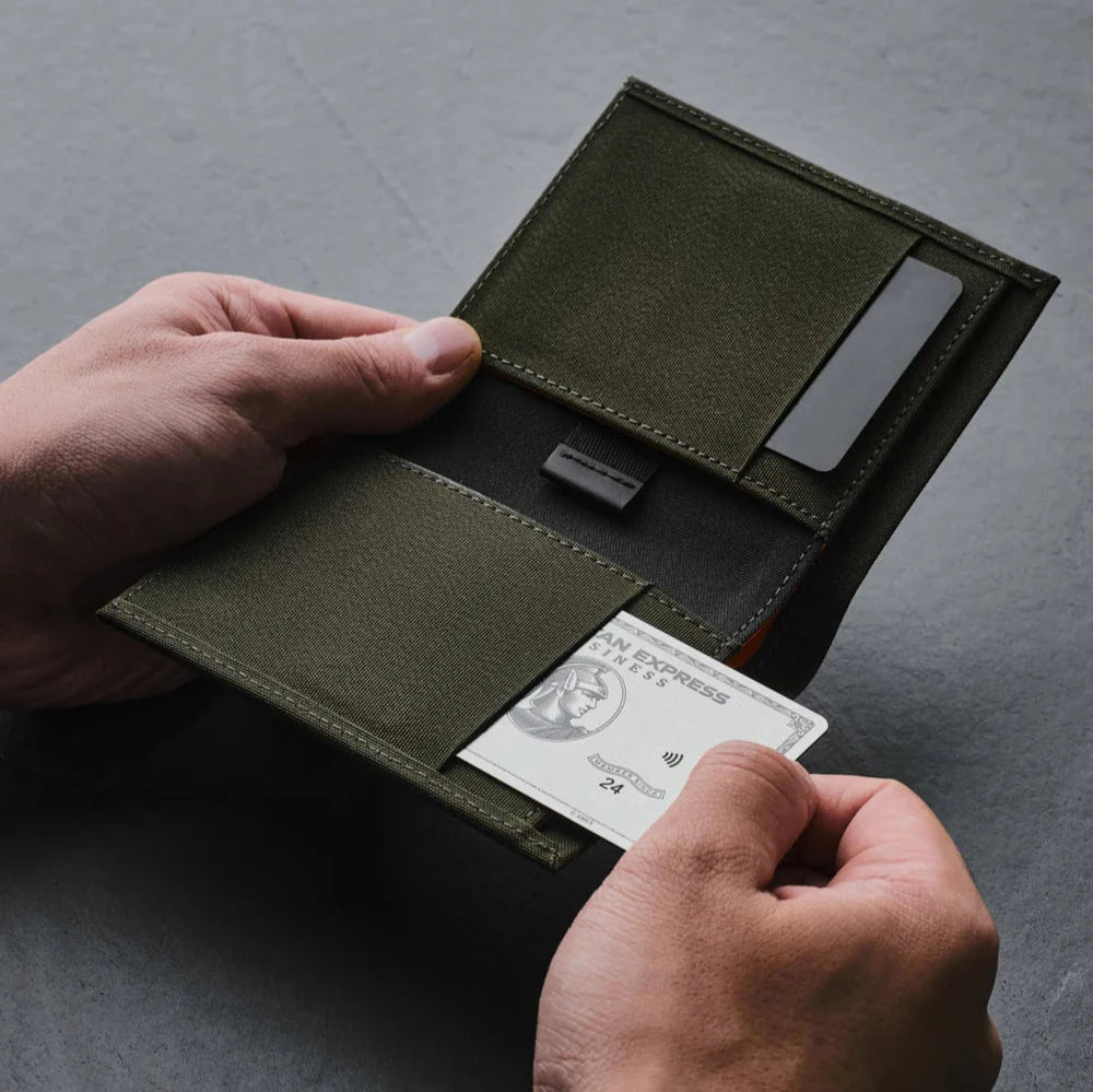  ALPAKA Ark Bifold Cash Wallet 雙折錢包 - Axoflux 300D 可容納 8-12 張卡片
