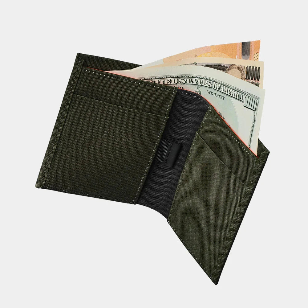  ALPAKA Ark Bifold Cash Wallet 雙折錢包 - Axoflux 300D RFID 防盜保護