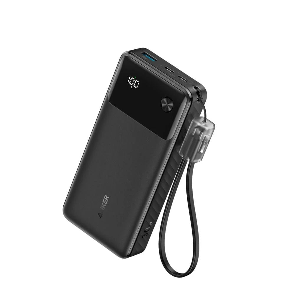 Anker 20000mAh 行動電源｜30W USB-C PD 快充 | 20000mAh 超大容量