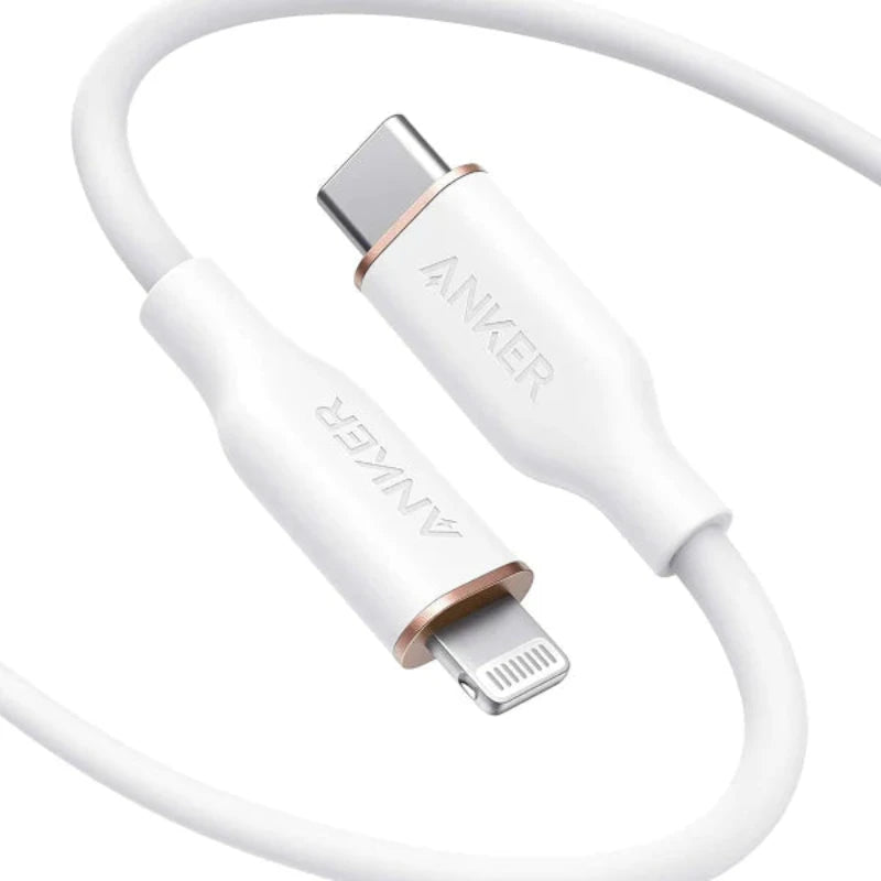ANKER PowerLine III Flow 充電線｜ 柔韌耐用設計｜舒適柔軟手感