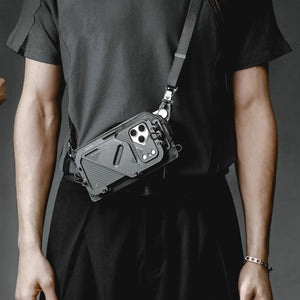 AULUMU B02 Urban Quick-Access Phone Sling Bag 極簡機能隨身袋｜專利磁吸手機艙｜極致輕量