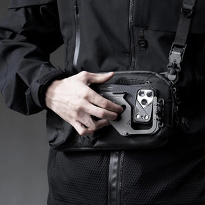 AULUMU B01 Urban Transit Gear Sling Bag 城市機能斜孭袋｜專利磁吸手機艙｜X-Pac 防水材質