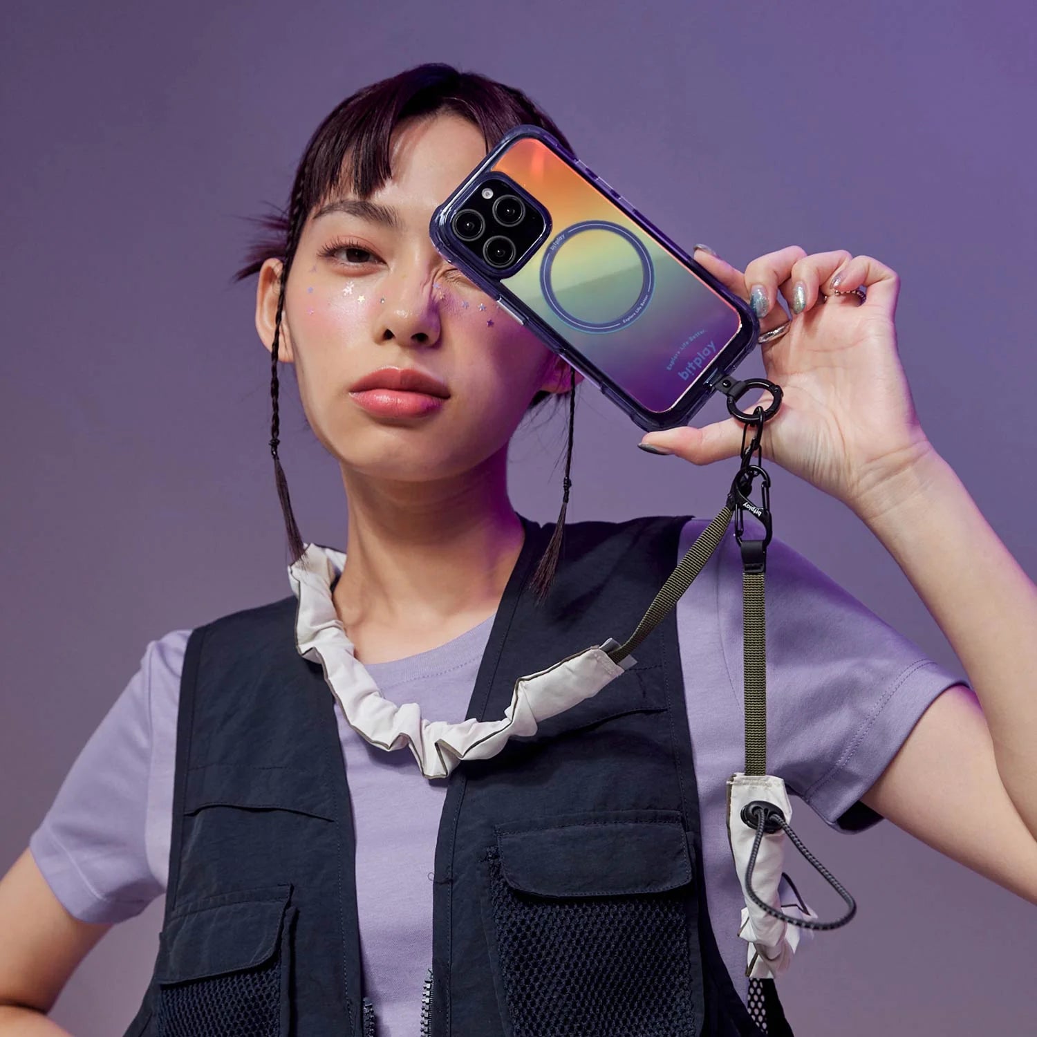 BITPLAY Wander Case Crystal for iPhone 16｜磁吸透彩手機殼