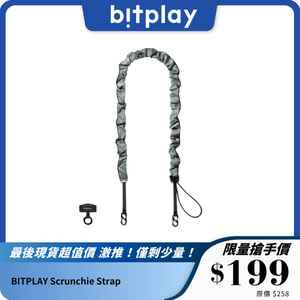 BITPLAY Scrunchie Strap｜圈圈隨行背帶｜柔軟舒適｜多用途掛繩