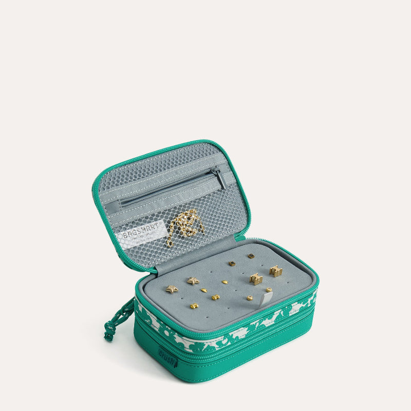 BAGSMART Crush 旅行首飾收納包｜仿皮內裡 分層設計 ｜攜帶零負擔