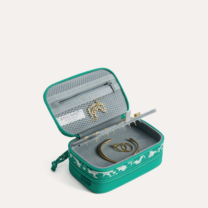 BAGSMART Crush 旅行首飾收納包｜仿皮內裡 分層設計 ｜攜帶零負擔