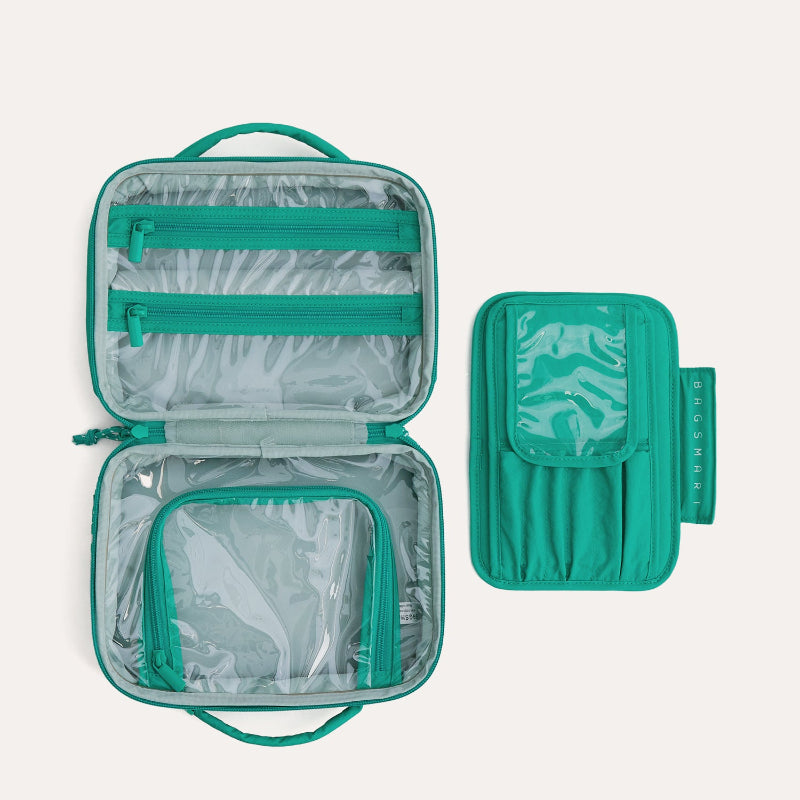 BAGSMART Crush 化妝收納袋｜防滲漏分隔・多格收納｜日用百搭背囊