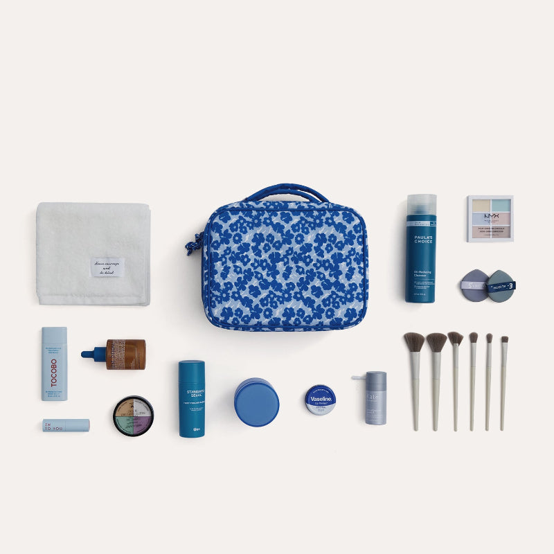 BAGSMART Crush 化妝收納袋｜防滲漏分隔・多格收納｜日用百搭背囊