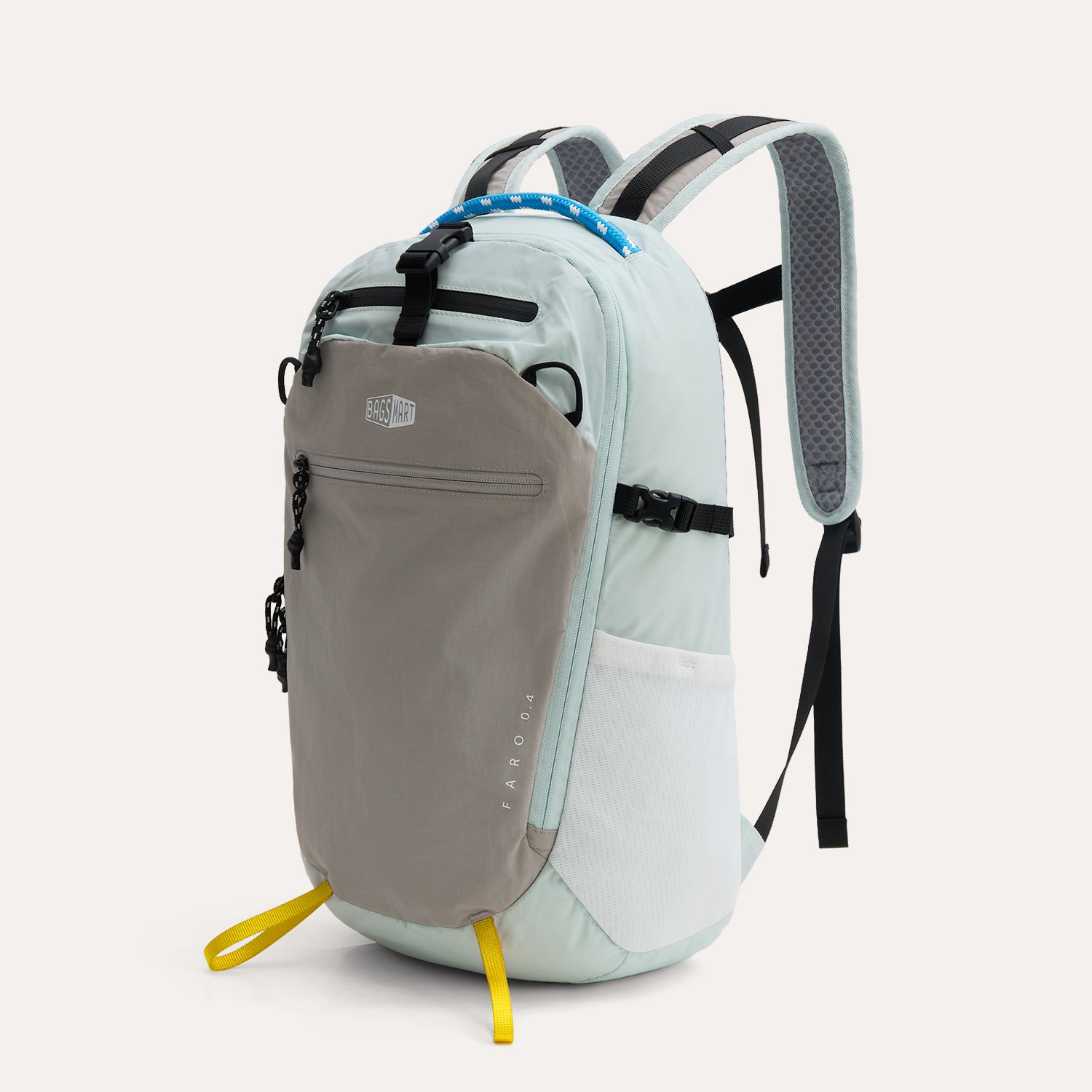 BAGSMART Faro 戶外通勤背包｜3D 透氣背板・YKK 拉鍊