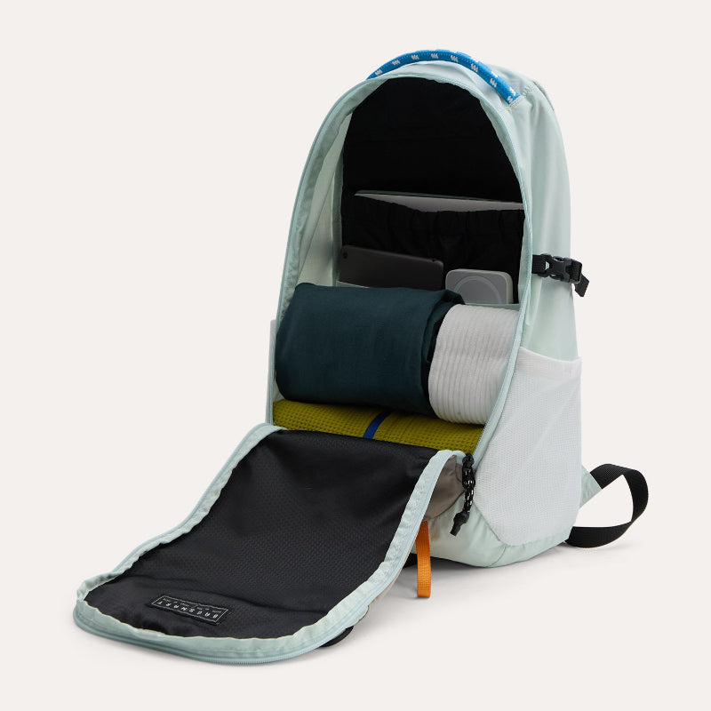 BAGSMART Faro 戶外通勤背包｜3D 透氣背板・YKK 拉鍊