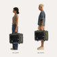 BAGSMART Faro 40L Carry On Travel Backpack 防潑水旅行背囊 ｜30-40L擴充容量｜獨立鞋層