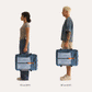 BAGSMART Faro 40L Carry On Travel Backpack 防潑水旅行背囊 ｜30-40L擴充容量｜獨立鞋層