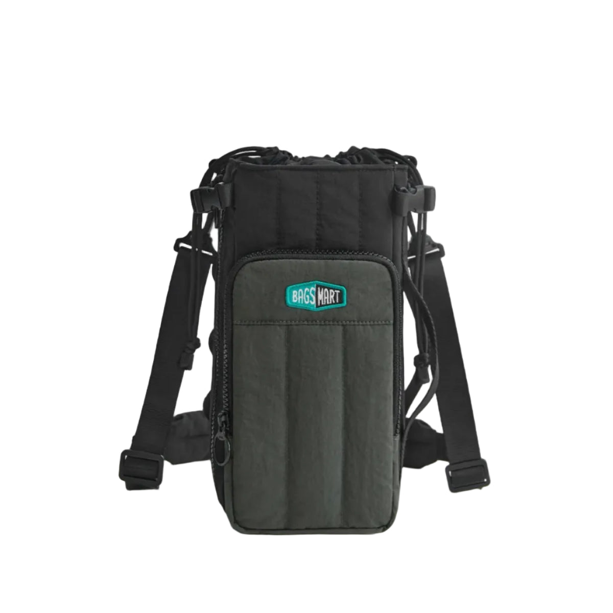 BAGSMART Paz 可擴充水壺斜背袋正面展示圖

