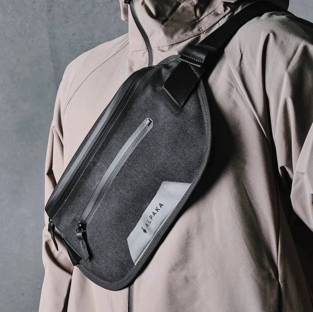 ALPAKA Bravo Sling Mini｜500D防水側肩包，IPX6防水等級