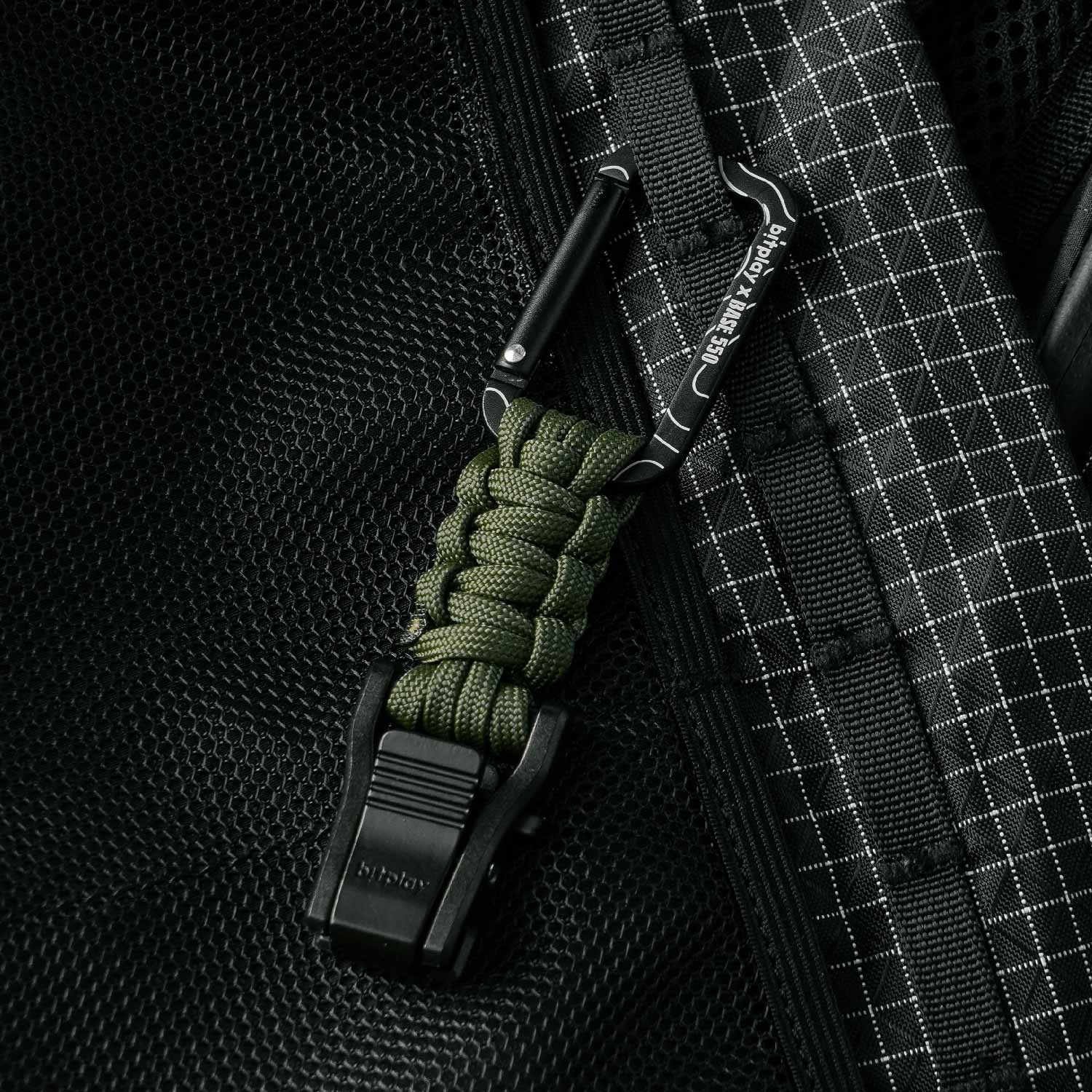 BITPLAY x Base550 Carabiner｜手工編織快扣夾