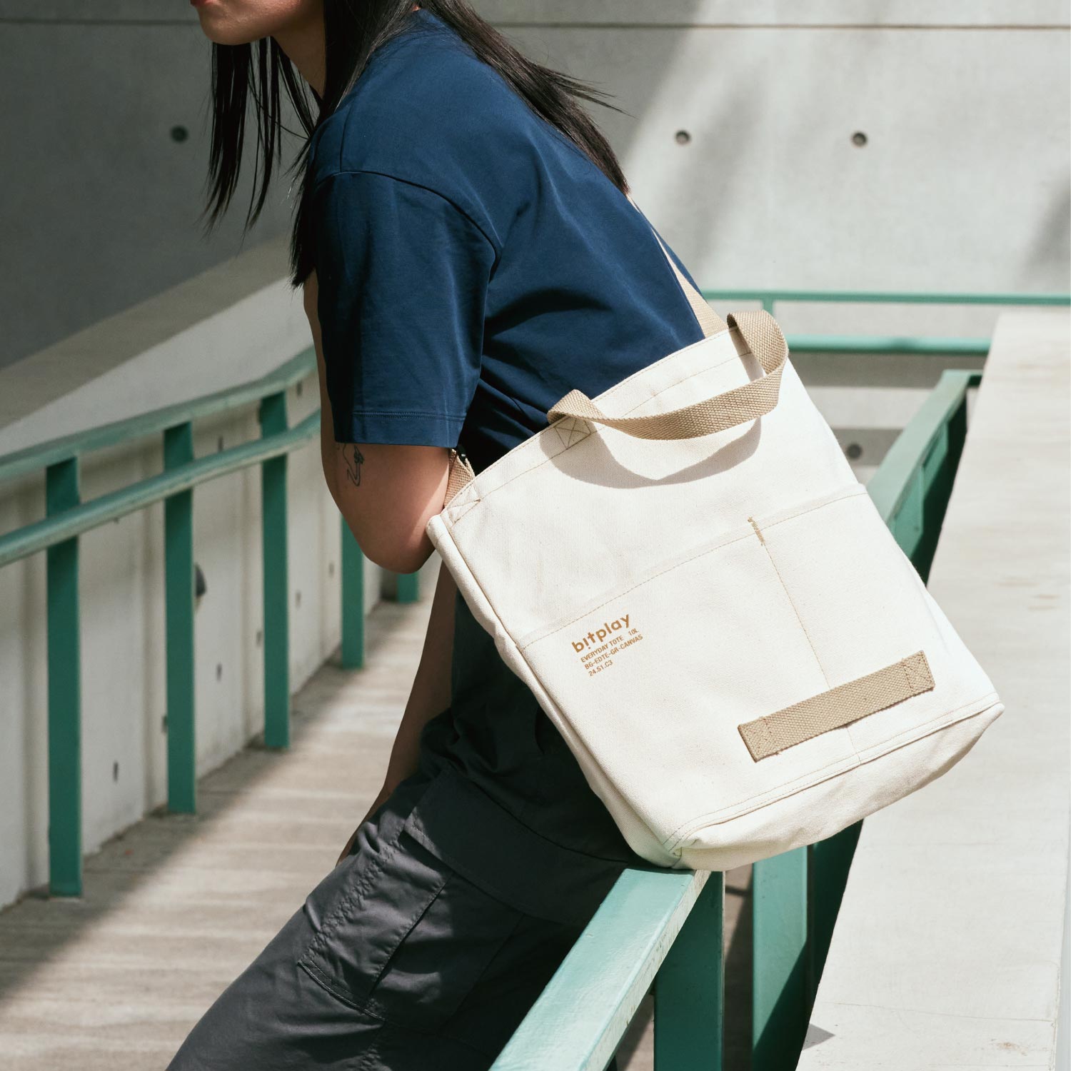BITPLAY Everyday Canvas Tote｜大容量輕量帆布袋