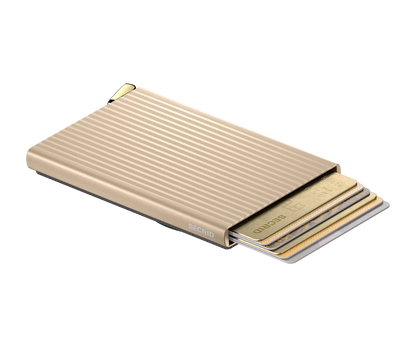 SECRID Premium Cardprotector Fluted for MagSafe 坑紋磁吸防盜卡片盒 ｜強力磁吸貼合