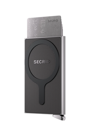 SECRID Premium Cardprotector Fluted for MagSafe 坑紋磁吸防盜卡片盒 ｜強力磁吸貼合