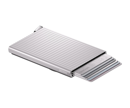 SECRID Premium Cardprotector Fluted for MagSafe 坑紋磁吸防盜卡片盒 ｜強力磁吸貼合