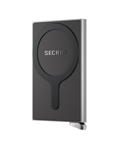 SECRID Premium Cardprotector Fluted for MagSafe 坑紋磁吸防盜卡片盒 ｜強力磁吸貼合
