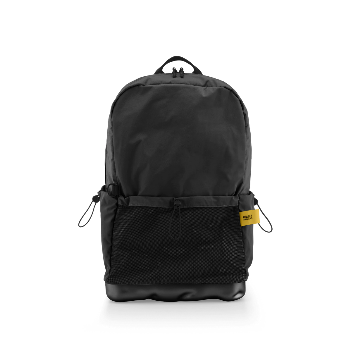 貫徹 "Handle Without Care" 哲學！Crash Baggage Hard Mesh Backpack 結合軟身透氣網面與 100% 聚碳酸酯防護硬底。配備 15 吋電腦隔層與防水拉鍊，是您日常通勤與極簡出行的完美背囊。