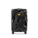 CRASH BAGGAGE Stripe Medium 行李箱｜採用 100% 聚碳酸酯材質 製成，堅固輕便