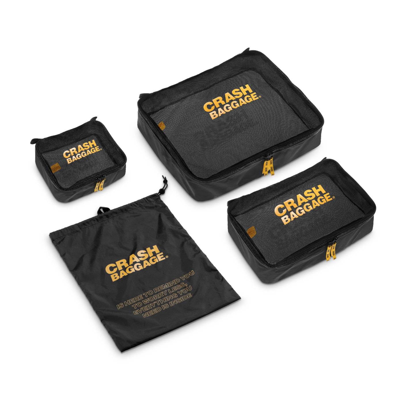 Crash Baggage Easy Life Kit｜採用網布翻蓋設計，輕鬆查看內容物品