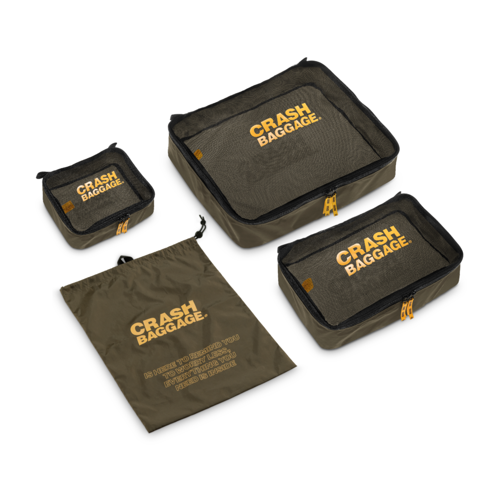 Crash Baggage Easy Life Kit｜輕鬆整理行李的實用收納袋套裝