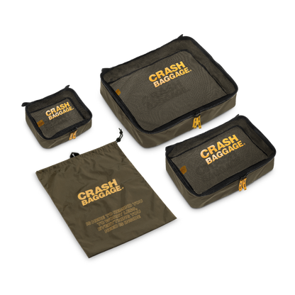 Crash Baggage Easy Life Kit｜輕鬆整理行李的實用收納袋套裝
