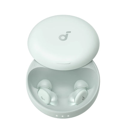 耳機採用人體工學設計及親膚空氣耳翼，貼合耳道，側睡時也能穩固佩戴且舒適無壓力