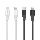 MOMAX 1-Link Flow CC+ USB-C to Lightning 2米 編織線連接線 DL55