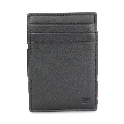 GARZINI Magic Coin Wallet｜高級粒面皮革零錢收納袋｜頂級粒面皮革