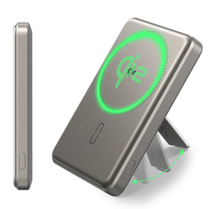 ESR Qi2 MagSlim Kickstand Power Bank 5000mAh 移動電源 ｜輕巧便攜設計
