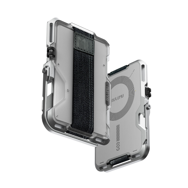 AULUMU Multi-Tool Metal Wallet｜內建高品質磁鐵