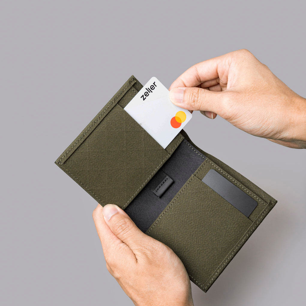ALPAKA Ark Bifold Cash Wallet 雙折錢包 - Axogrid 300D 防潑水層壓面料 與輕便結構