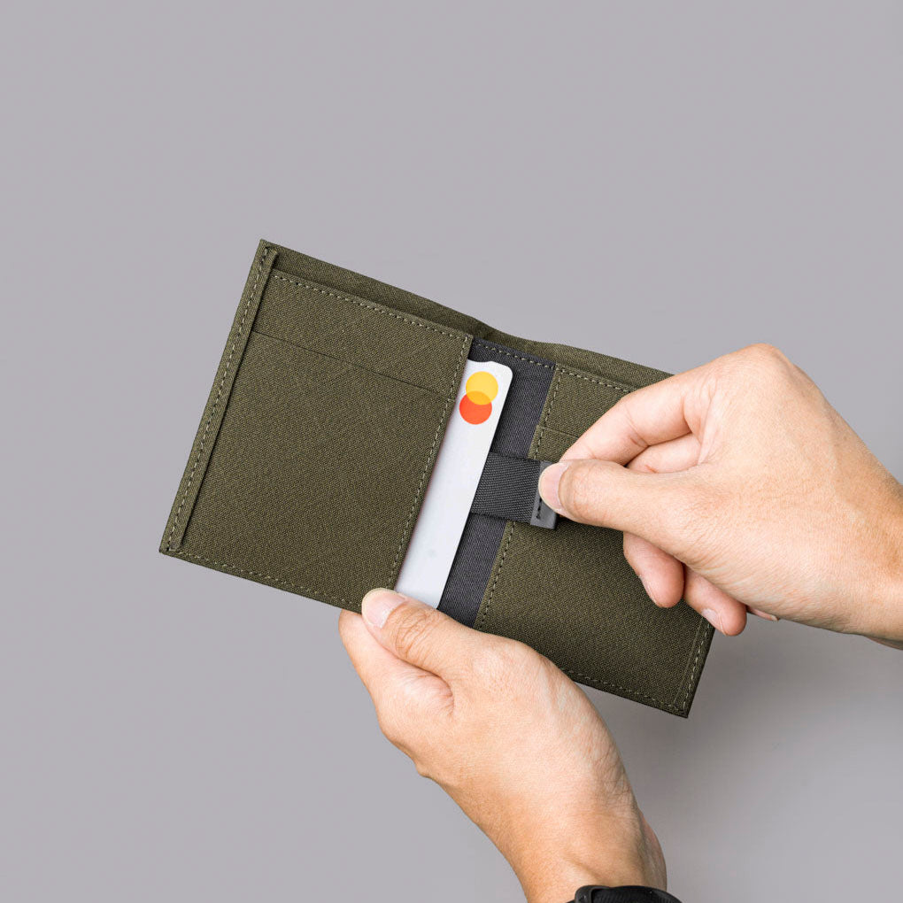 ALPAKA Ark Bifold Cash Wallet 雙折錢包 - Axogrid 300D 防潑水層壓面料 與輕便結構