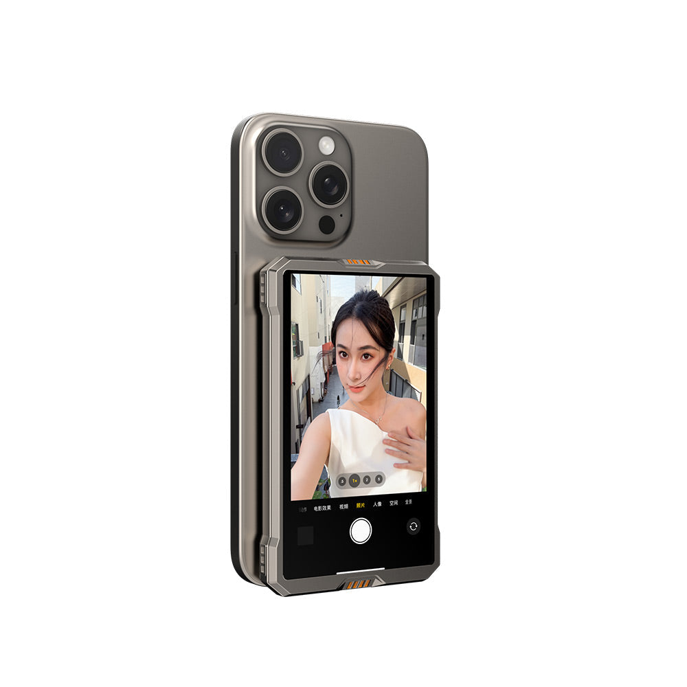 FOTORGEAR Selfie Monitor Screen MS01｜後置自拍顯示屏｜無線鏡像，自拍神器
